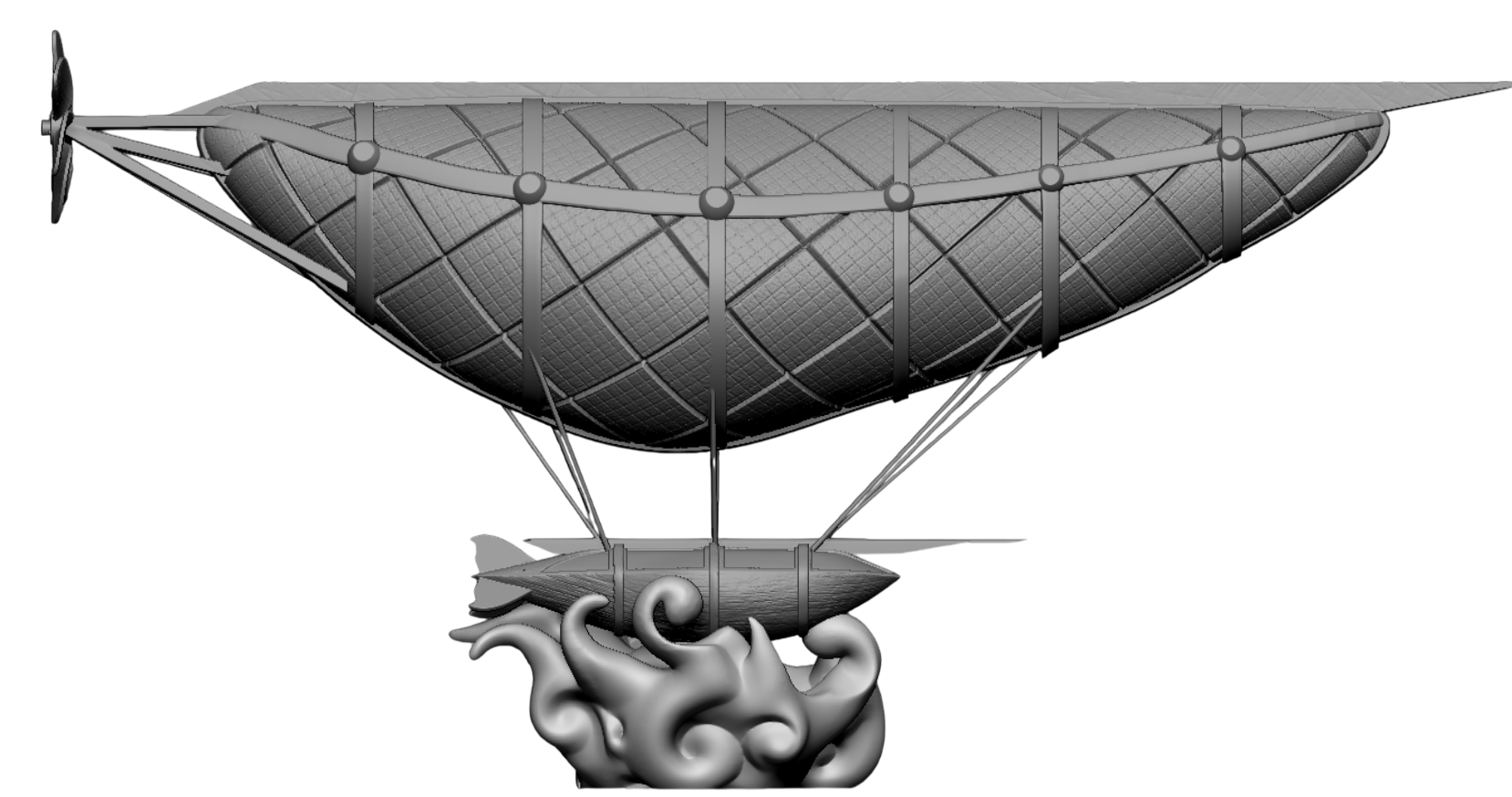 The Whale — included as a printable STL file