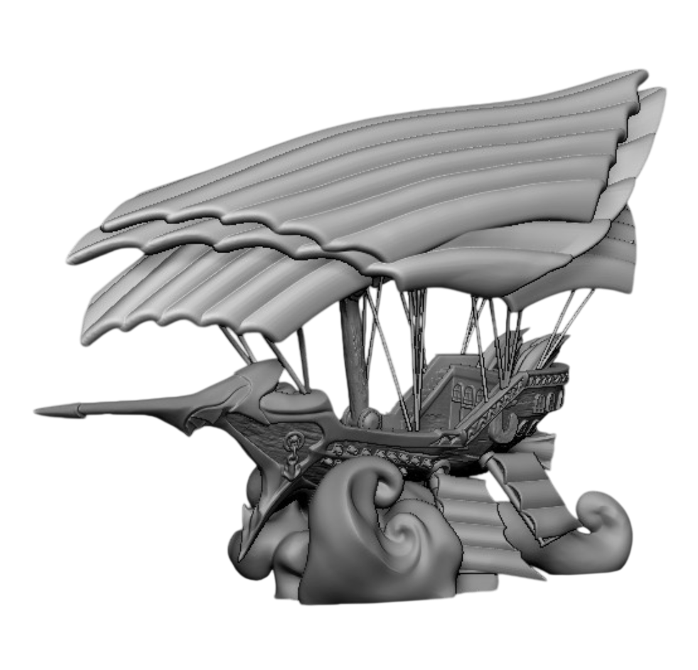 The Albatross — included as a printable STL file